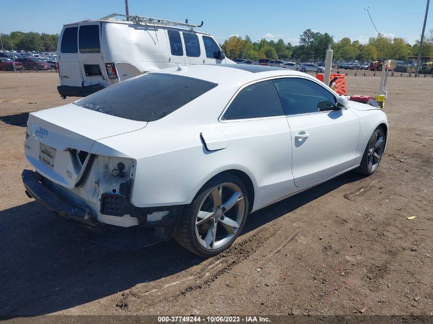 2012 Audi A5 2.0T Premium VIN: WAULFAFR5CA044627 Lot: 37749244