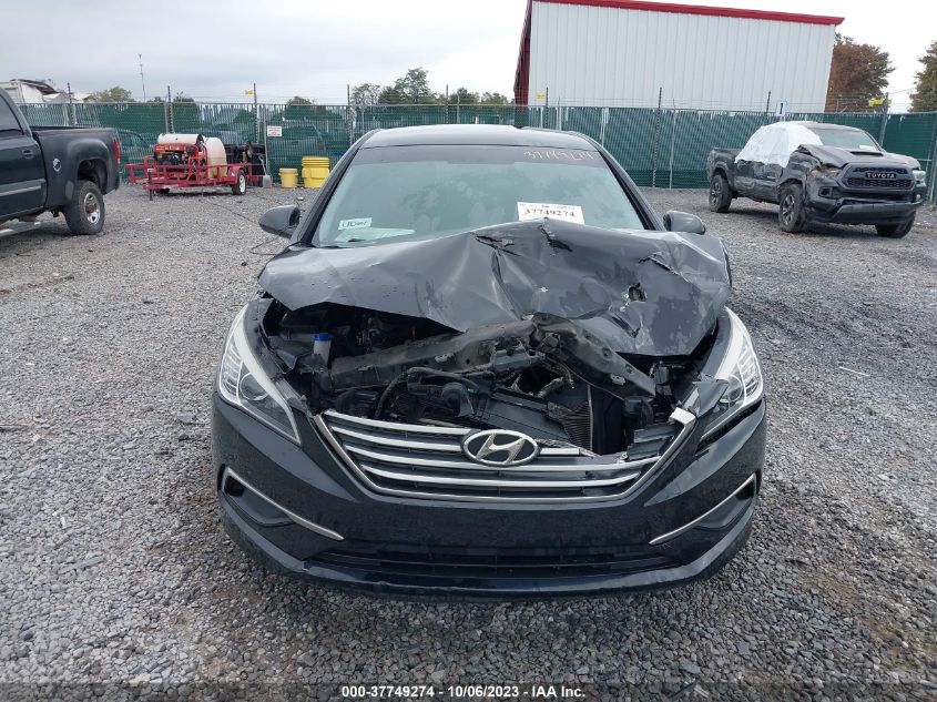 2016 Hyundai Sonata Se VIN: 5NPE24AFXGH431761 Lot: 37749274