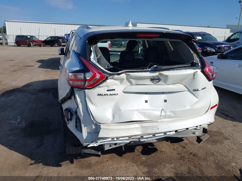 2016 Nissan Murano Sl VIN: 5N1AZ2MH1GN143182 Lot: 37749972
