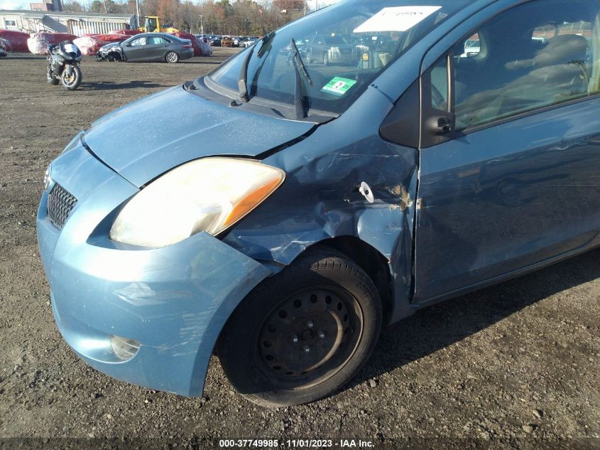 2007 Toyota Yaris VIN: JTDJT923775107048 Lot: 37749985