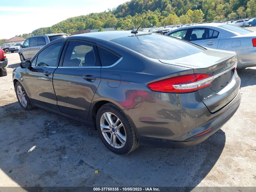 2018 Ford Fusion Se VIN: 3FA6P0H79JR125660 Lot: 37750335