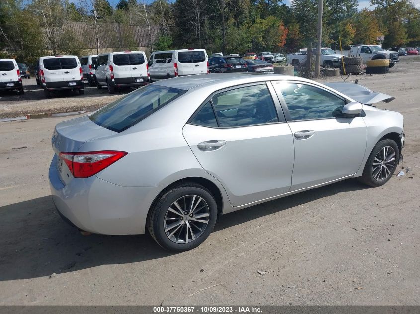 2016 Toyota Corolla L/Le/S/S Plus/Le Plus VIN: 2T1BURHE6GC704740 Lot: 37750367