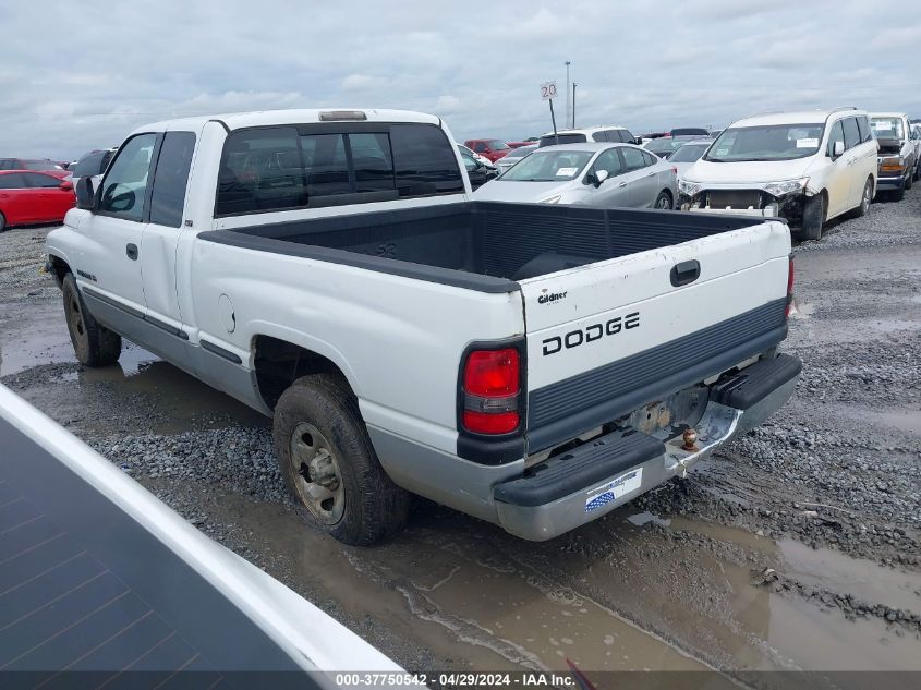 1998 Dodge Ram 1500 St VIN: 1B7HC13Y7WJ156461 Lot: 37750542