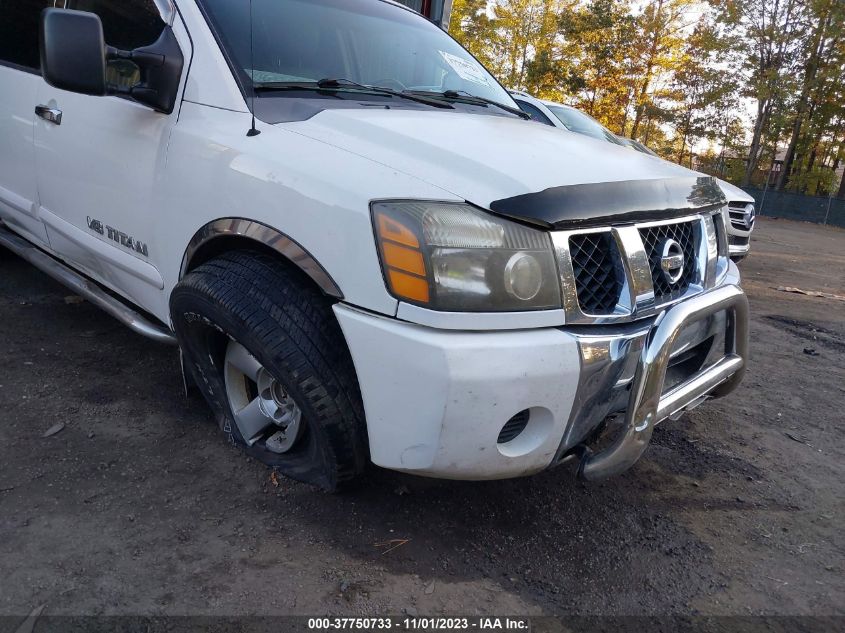2006 Nissan Titan Se VIN: 1N6BA07A86N557395 Lot: 37750733