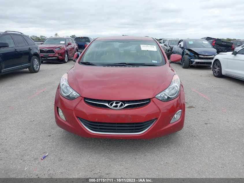 2012 Hyundai Elantra Gls (Ulsan Plant) VIN: KMHDH4AE7CU435876 Lot: 37751711