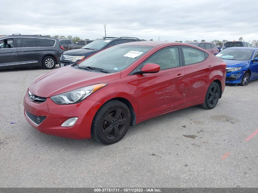 2012 Hyundai Elantra Gls (Ulsan Plant) VIN: KMHDH4AE7CU435876 Lot: 37751711