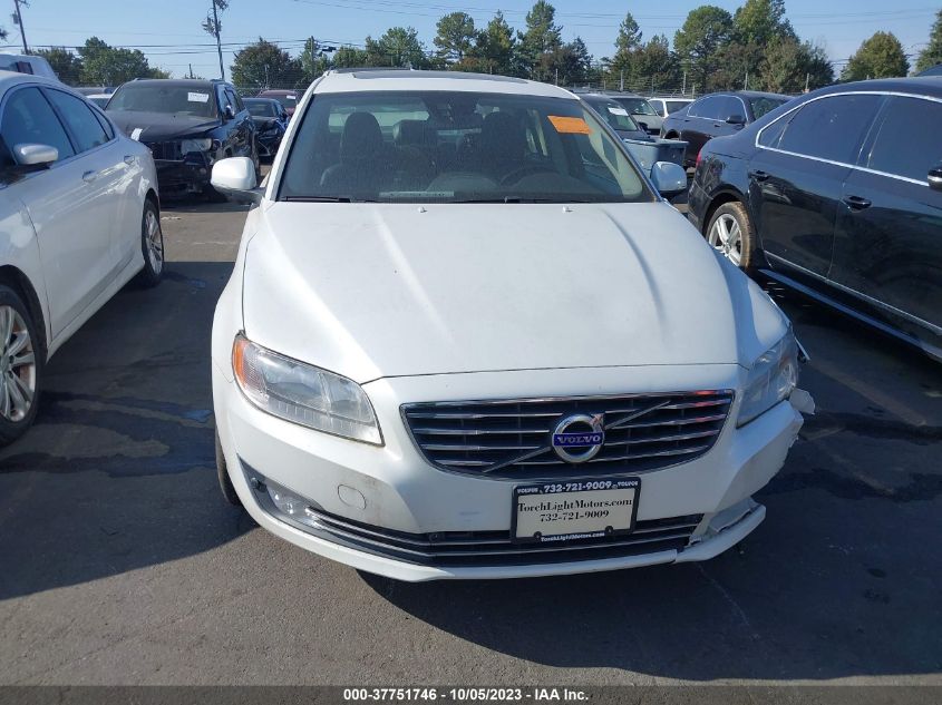 2015 Volvo S80 T6 Platinum VIN: YV1902MD0F1183297 Lot: 37751746