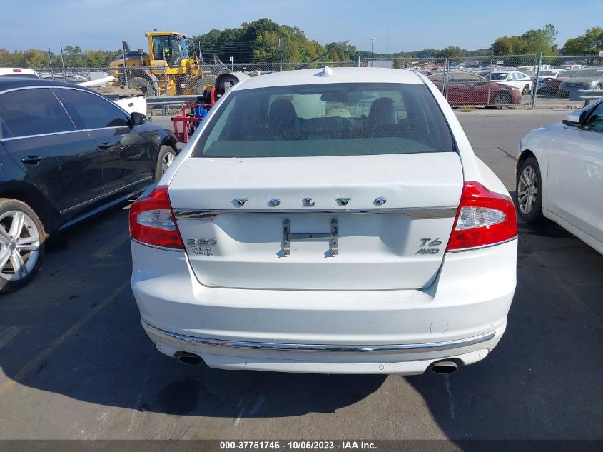 YV1902MD0F1183297 2015 Volvo S80 T6 Platinum