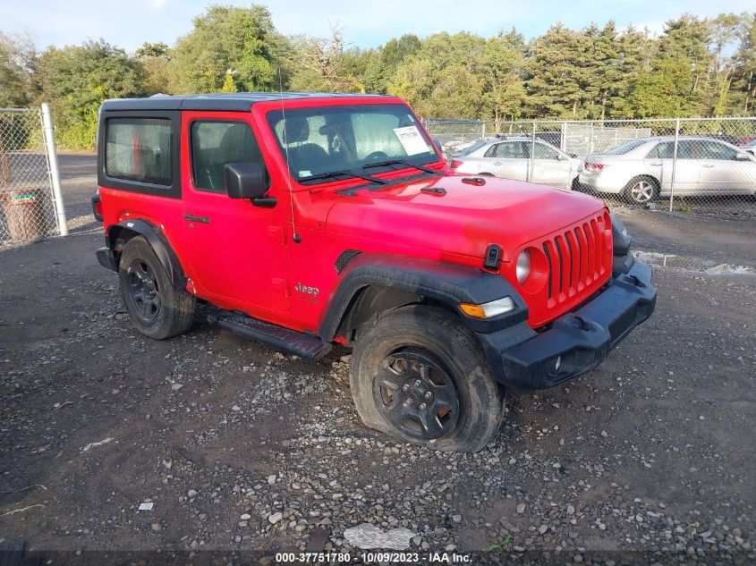 2020 Jeep Wrangler Sport 4X4 VIN: 1C4GJXAG7LW266603 Lot: 37751780