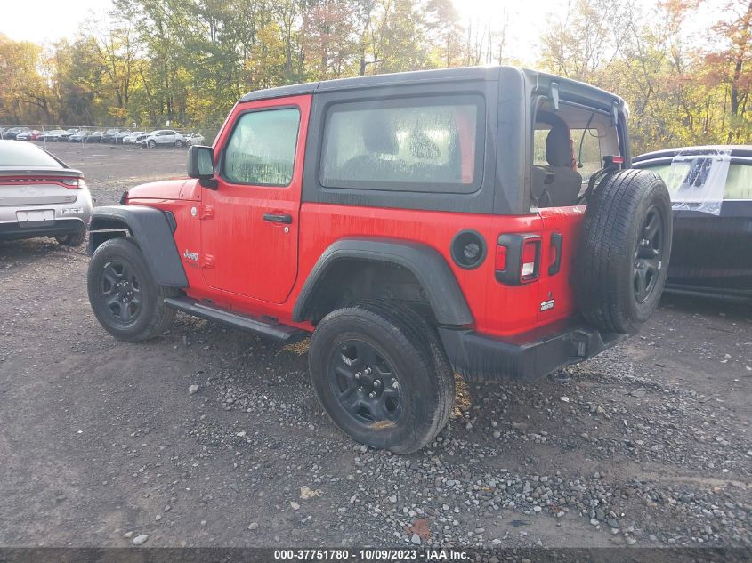 2020 Jeep Wrangler Sport 4X4 VIN: 1C4GJXAG7LW266603 Lot: 37751780