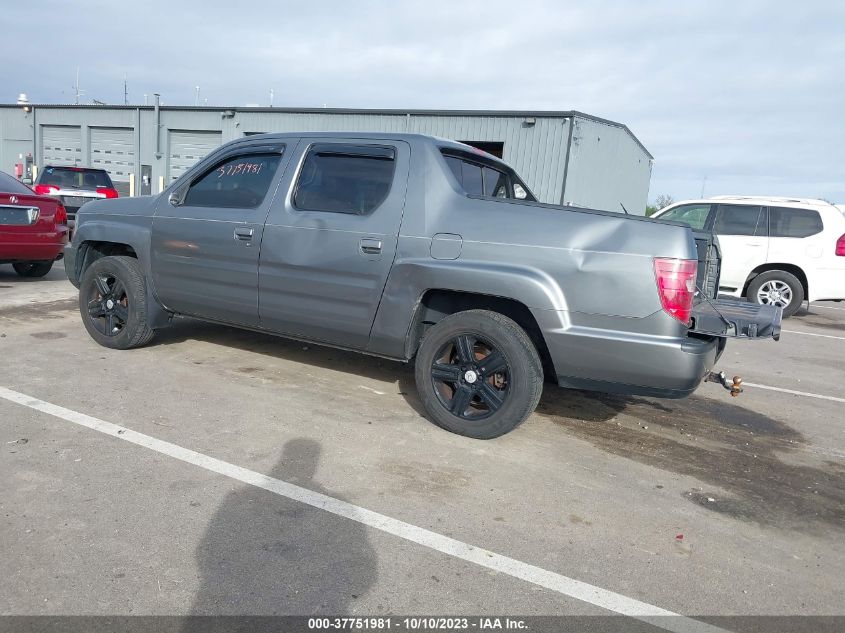 2009 Honda Ridgeline Rtl VIN: 2HJYK16539H501670 Lot: 37751981