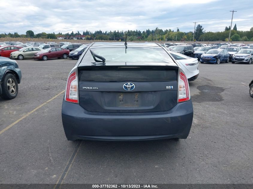 2015 Toyota Prius Two VIN: JTDKN3DU3F0459671 Lot: 37752362