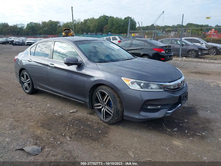 1HGCR2F82HA056914 2017 Honda Accord Ex-L