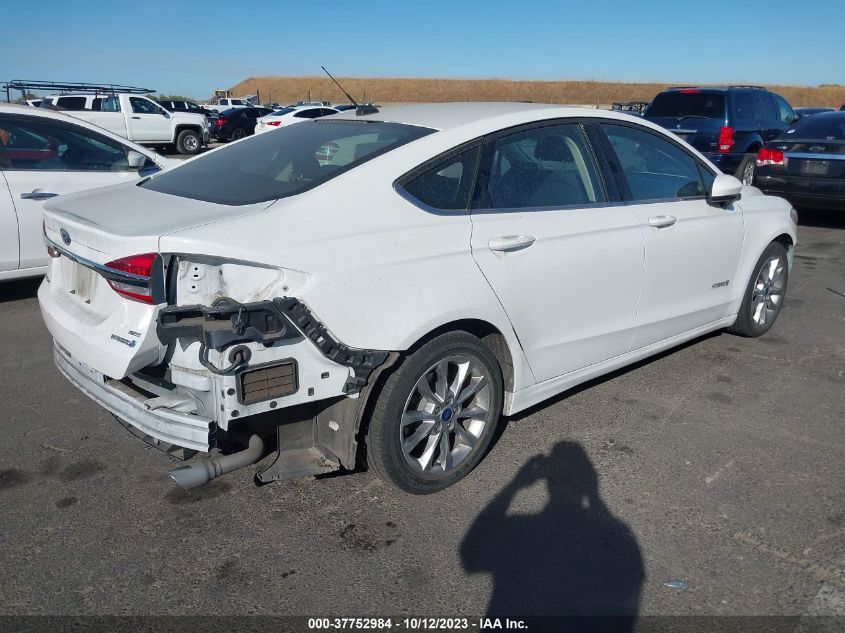 2017 Ford Fusion Hybrid Se VIN: 3FA6P0LU5HR324275 Lot: 37752984