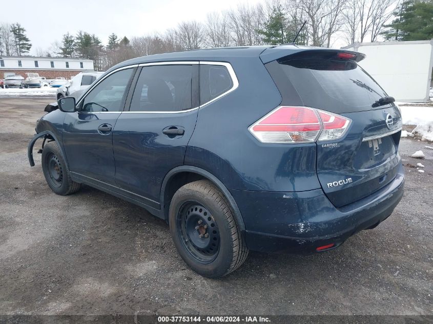 2016 Nissan Rogue S VIN: JN8AT2MT4GW008562 Lot: 37753144