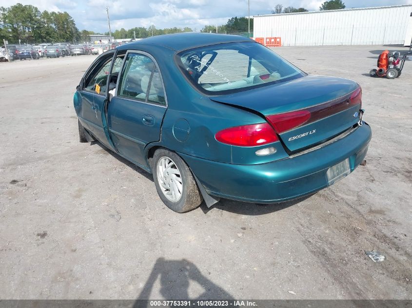 1FALP13PXVW380594 1997 Ford Escort Lx