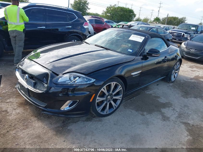 2013 Jaguar Xk VIN: SAJWA4GB3DLB50036 Lot: 37753706