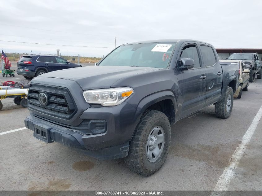 2022 Toyota Tacoma Sr VIN: 3TYAX5GN8NT059367 Lot: 37753741