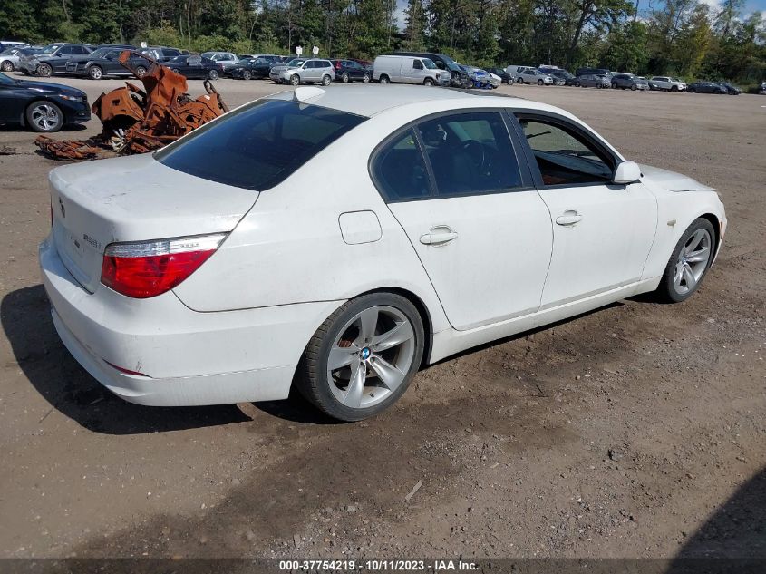 2010 BMW 528I VIN: WBANU5C51AC129134 Lot: 37754219