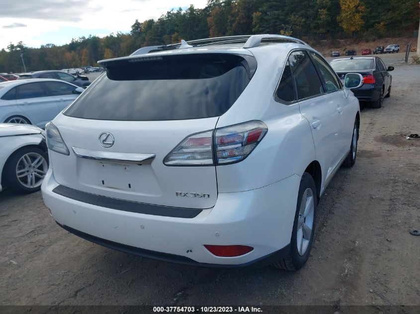 2012 Lexus Rx 350 VIN: 2T2BK1BA9CC147535 Lot: 43203331