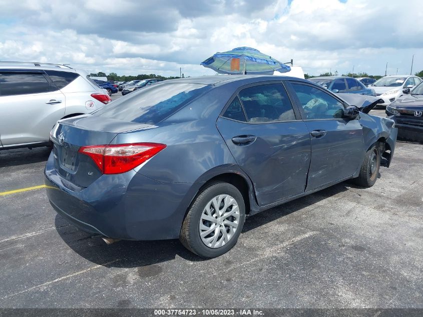 2017 Toyota Corolla Le VIN: 5YFBURHE3HP700002 Lot: 37754723