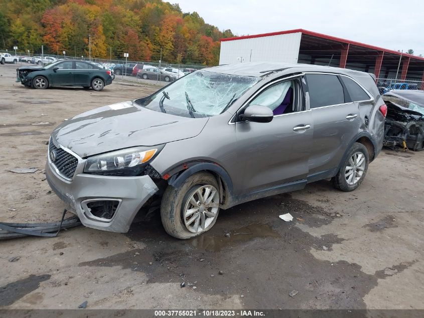 2016 Kia Sorento 2.4L L VIN: 5XYPG4A35GG101193 Lot: 37755021