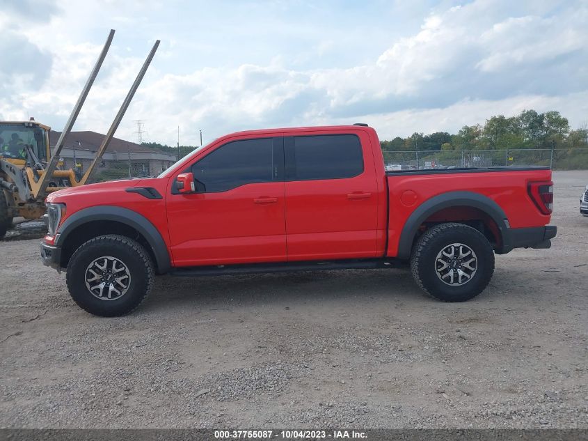 2022 Ford F-150 Raptor VIN: 1FTFW1RG9NFA85939 Lot: 37755087