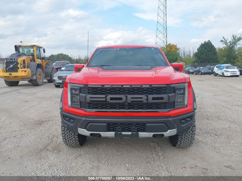 2022 Ford F-150 Raptor VIN: 1FTFW1RG9NFA85939 Lot: 37755087