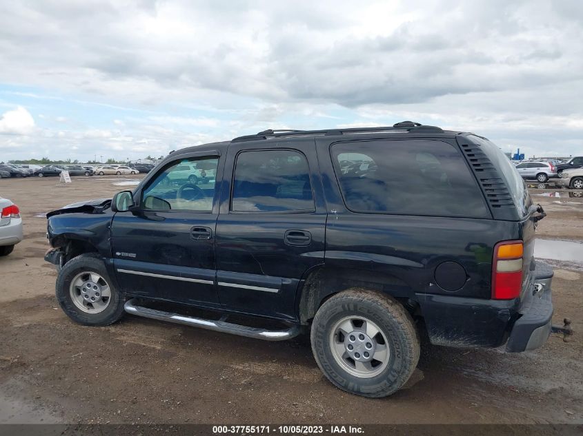 2001 Chevrolet Tahoe Ls VIN: 1GNEC13T11R105739 Lot: 37755171