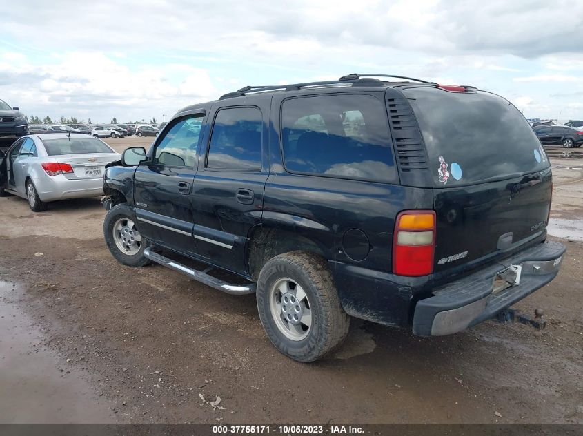 2001 Chevrolet Tahoe Ls VIN: 1GNEC13T11R105739 Lot: 37755171