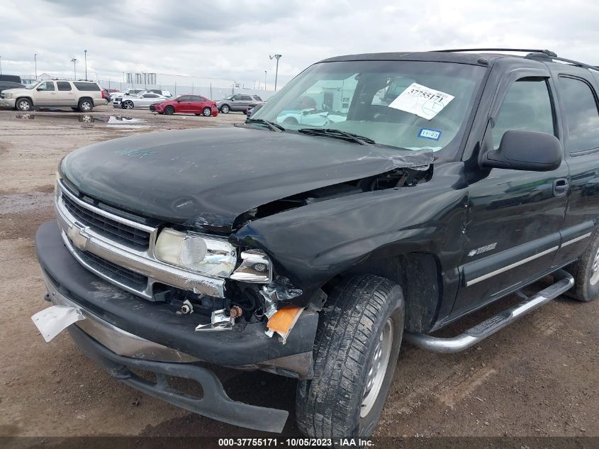 2001 Chevrolet Tahoe Ls VIN: 1GNEC13T11R105739 Lot: 37755171