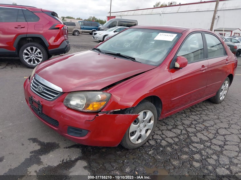 2009 Kia Spectra Ex VIN: KNAFE222695645755 Lot: 37755210