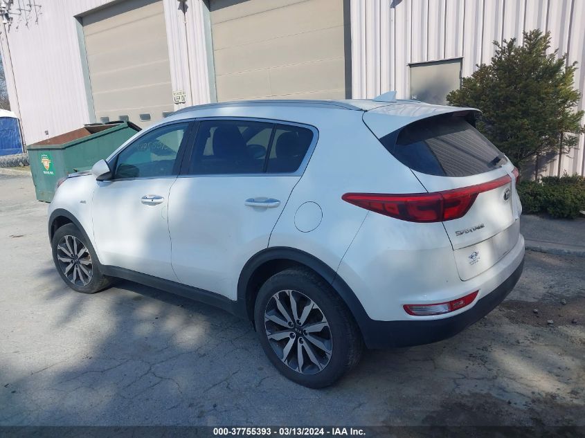 2017 Kia Sportage Ex VIN: KNDPNCAC9H7032751 Lot: 37755393