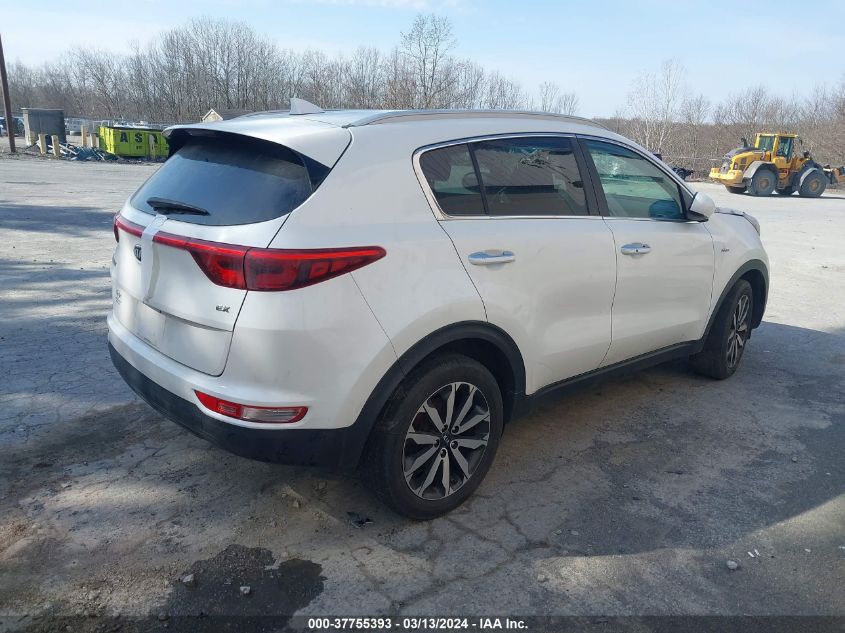 2017 Kia Sportage Ex VIN: KNDPNCAC9H7032751 Lot: 37755393