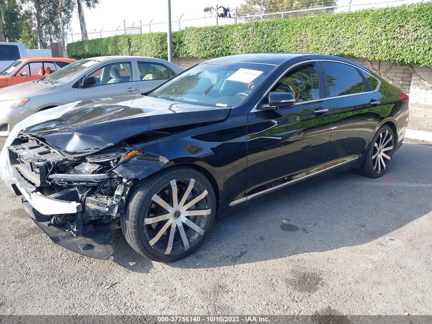 2016 Hyundai Genesis 3.8 VIN: KMHGN4JEXGU143456 Lot: 37756140