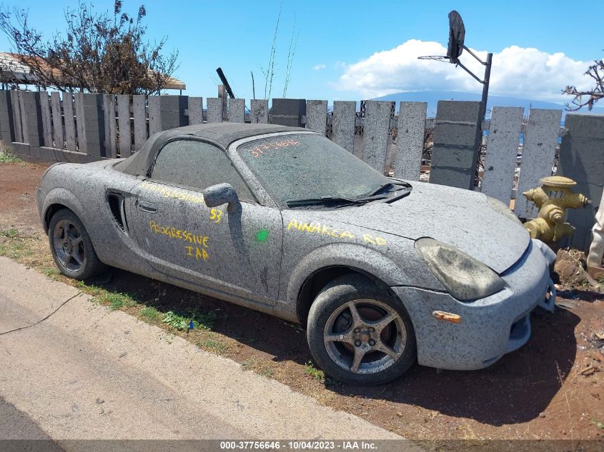 2001 Toyota Mr2 Spyder Base (M5) VIN: JTDFR320510026853 Lot: 37756646