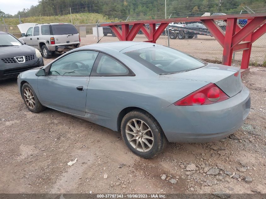 2000 Mercury Cougar V6 VIN: 1ZWFT61L8Y5600799 Lot: 37757343