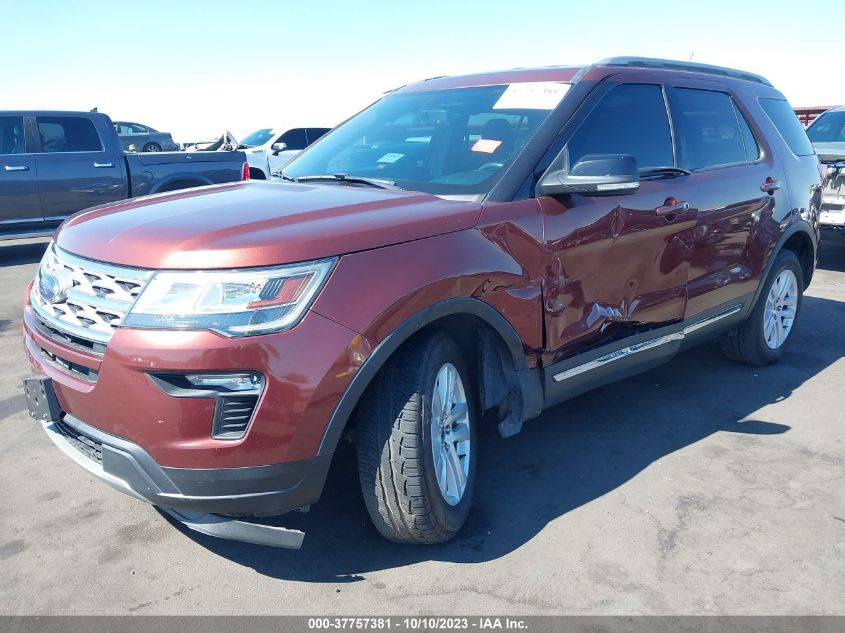 1FM5K8D80JGB91308 2018 Ford Explorer Xlt