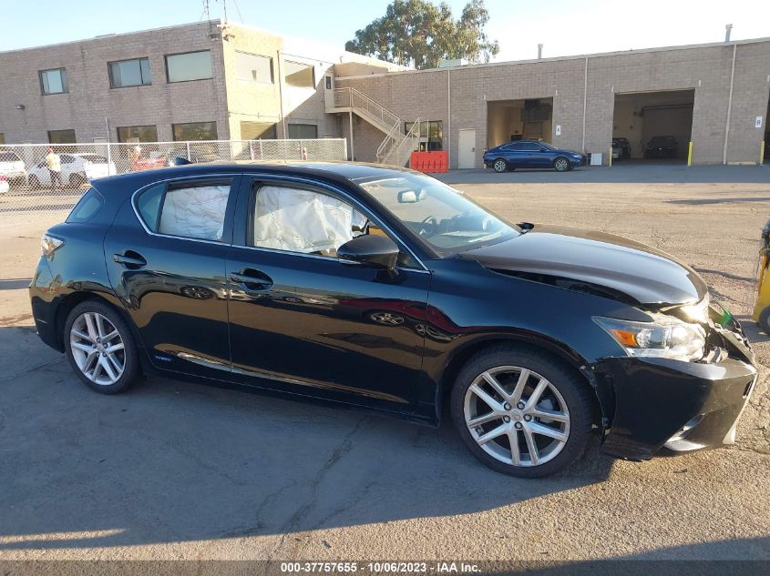 2015 Lexus Ct 200H Hybrid VIN: JTHKD5BH6F2225418 Lot: 37757655