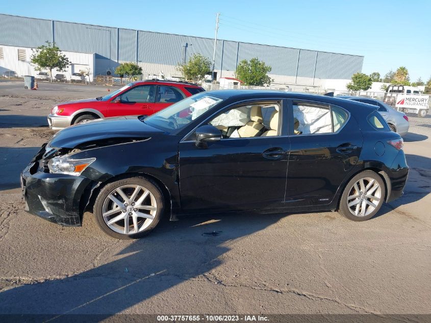 2015 Lexus Ct 200H Hybrid VIN: JTHKD5BH6F2225418 Lot: 37757655