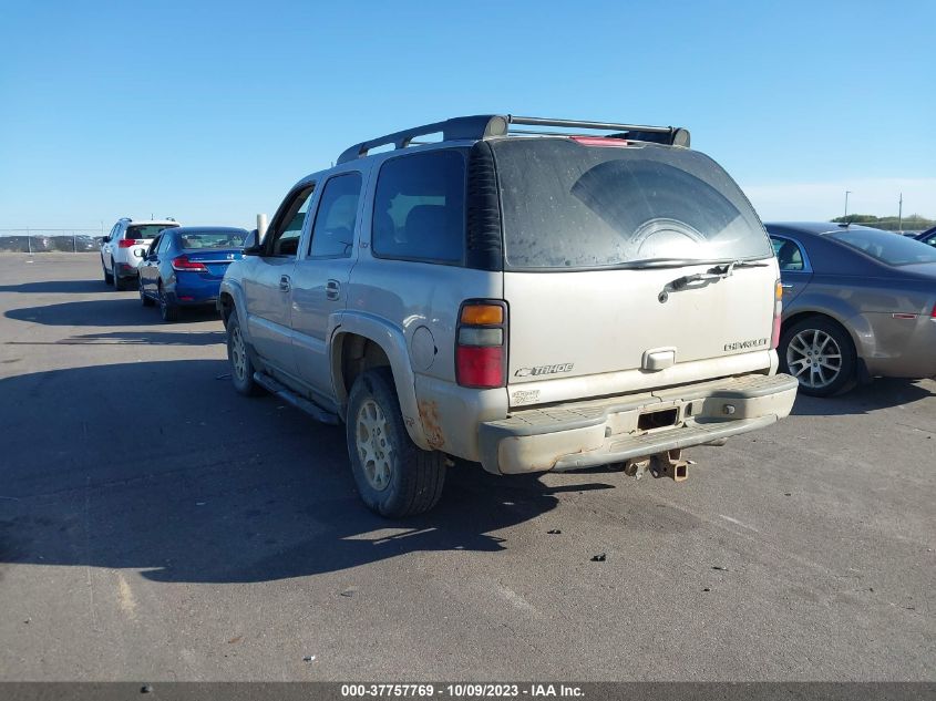 2005 Chevrolet Tahoe Z71 VIN: 1GNEK13T65R162365 Lot: 37757769