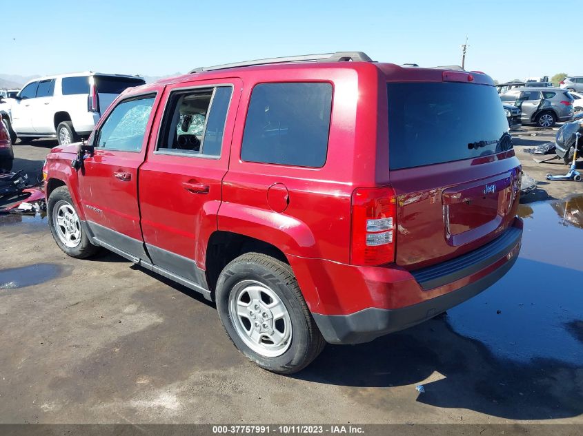 1C4NJPBBXHD157890 2017 Jeep Patriot Sport Fwd