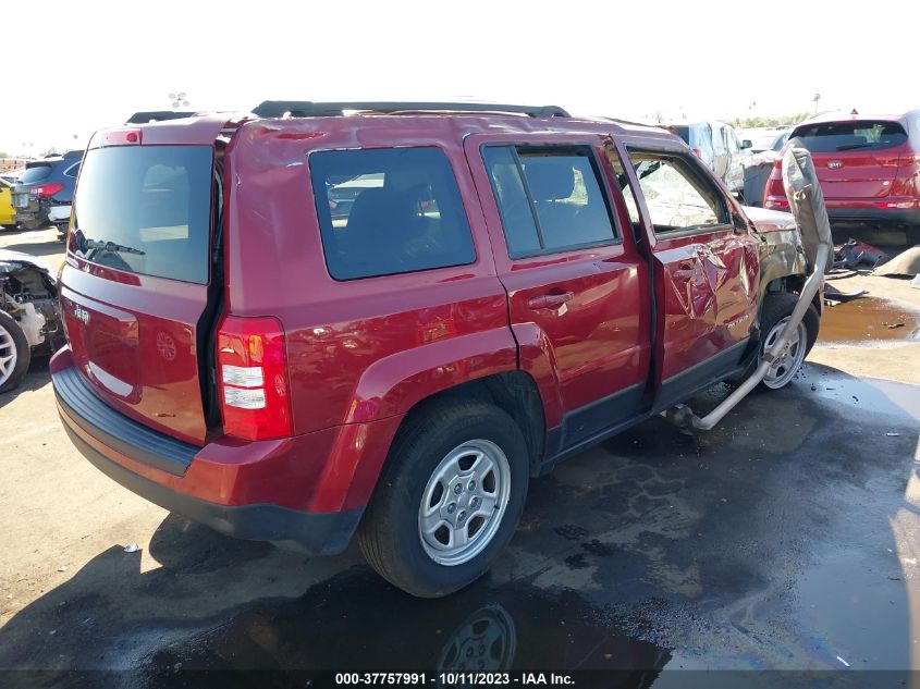 1C4NJPBBXHD157890 2017 Jeep Patriot Sport Fwd