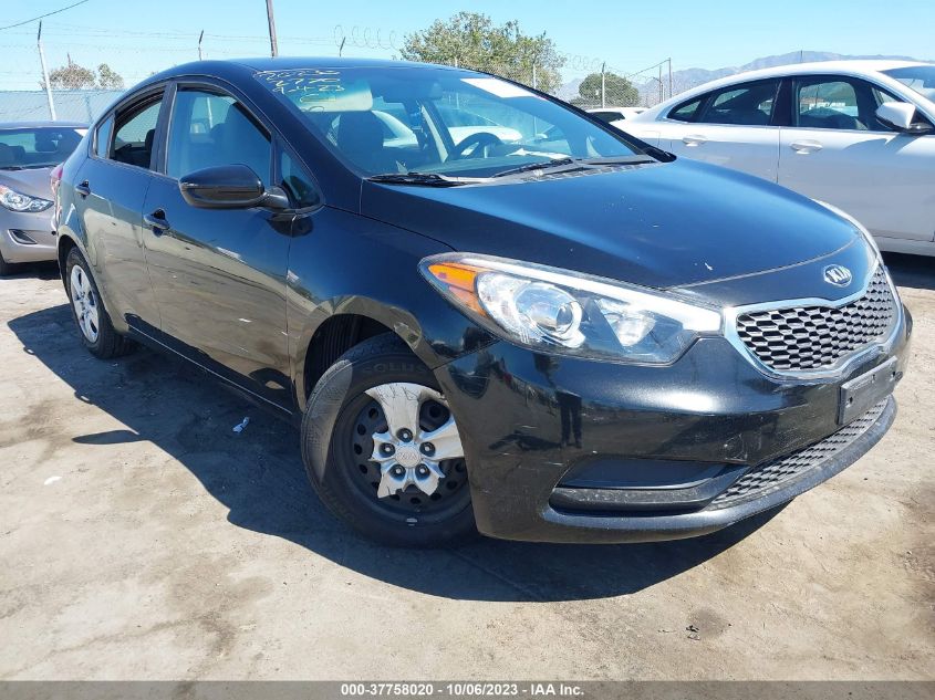 2016 Kia Forte Lx VIN: KNAFK4A64G5613845 Lot: 37758020