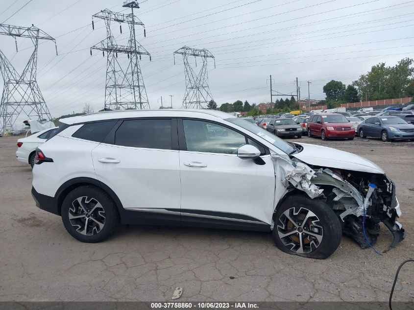 2023 Kia Sportage Ex VIN: 5XYK3CAF1PG021299 Lot: 37758860