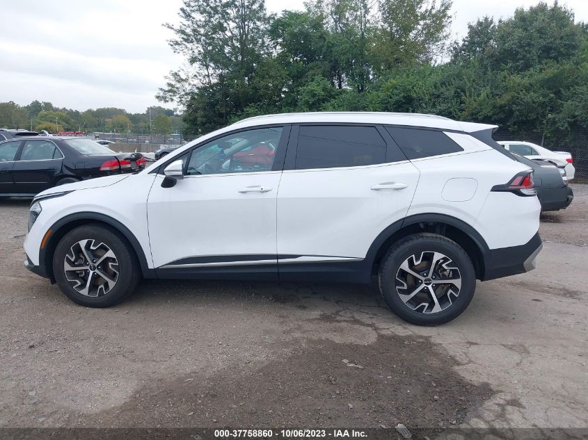 2023 Kia Sportage Ex VIN: 5XYK3CAF1PG021299 Lot: 37758860