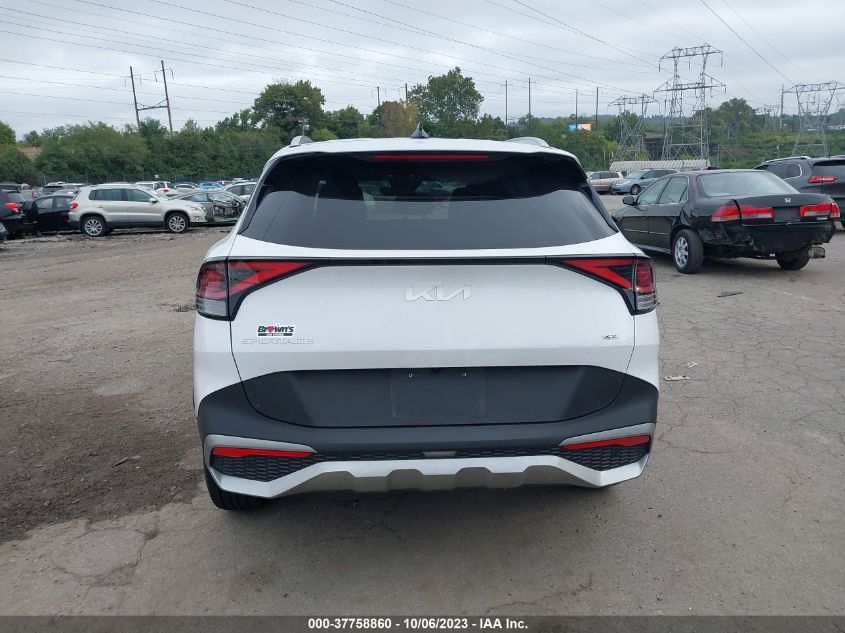 2023 Kia Sportage Ex VIN: 5XYK3CAF1PG021299 Lot: 37758860