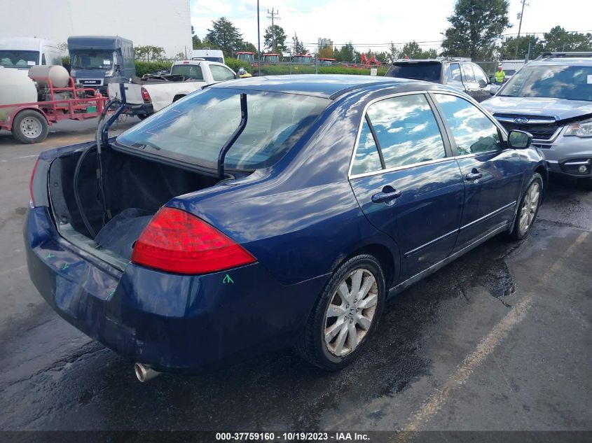 2007 Honda Accord 3.0 Se VIN: 1HGCM66457A087527 Lot: 40905270