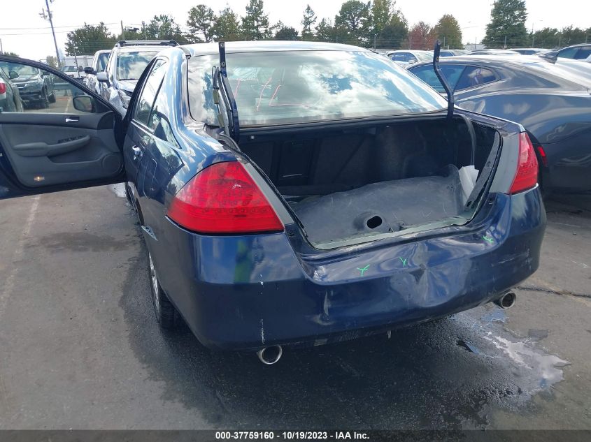 2007 Honda Accord 3.0 Se VIN: 1HGCM66457A087527 Lot: 40905270