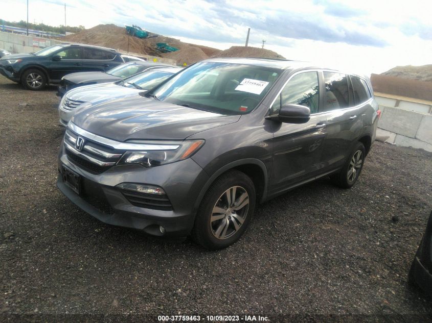 2017 Honda Pilot Ex-L VIN: 5FNYF6H58HB046435 Lot: 40889561